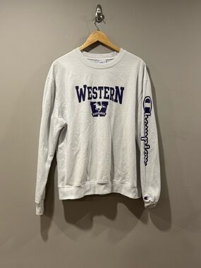 Western University Mustangs Comfy Crew Sweater